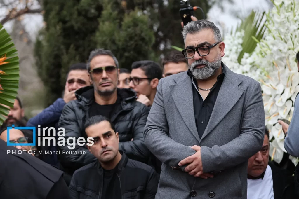 مراسم ترحیم حمید هیراد