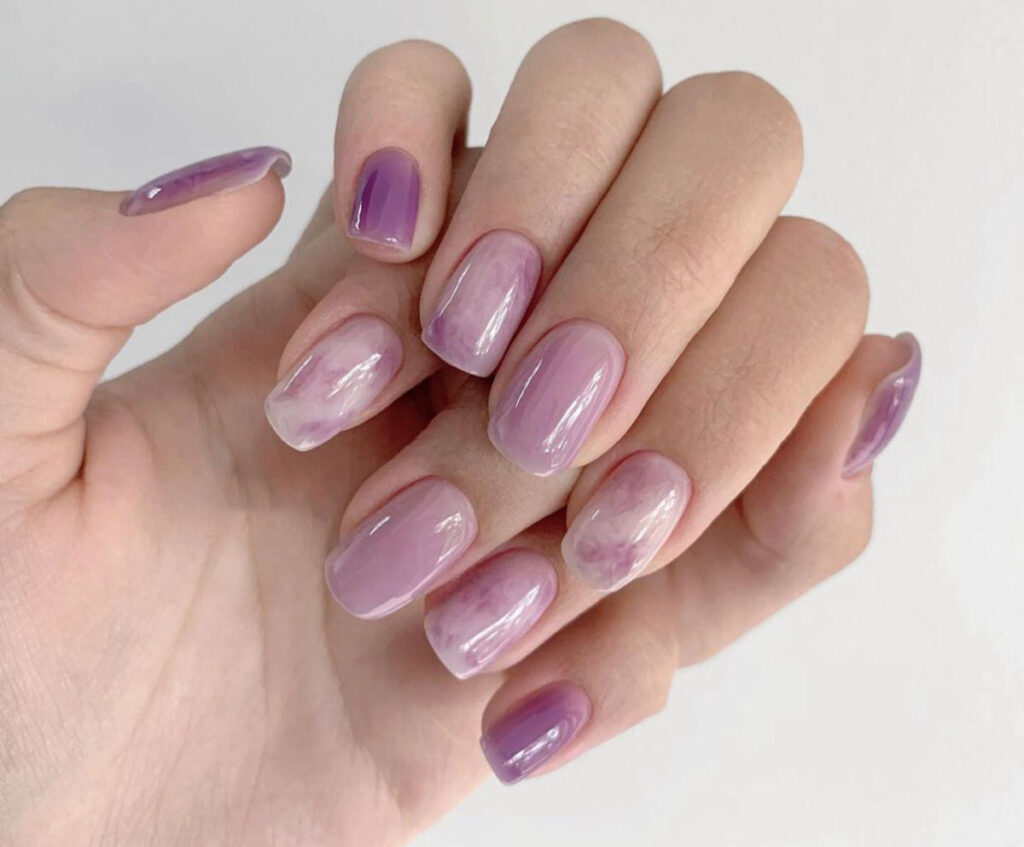 طرح ناخن یاسی