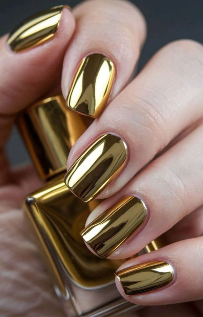 طرح ناخن کرومی