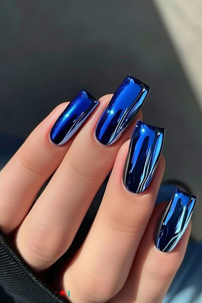 طرح ناخن کرومی