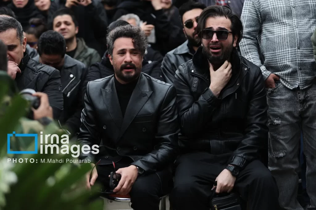 مراسم ترحیم حمید هیراد