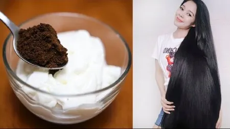 رنگ مو با ماست و قهوه