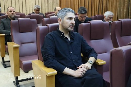 بازیگران در مراسم ترحیم بهروز رضوی