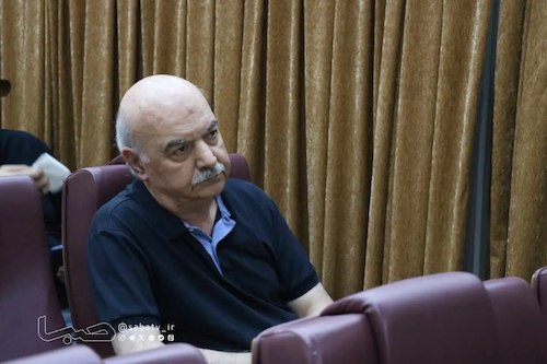 بازیگران در مراسم ترحیم بهروز رضوی