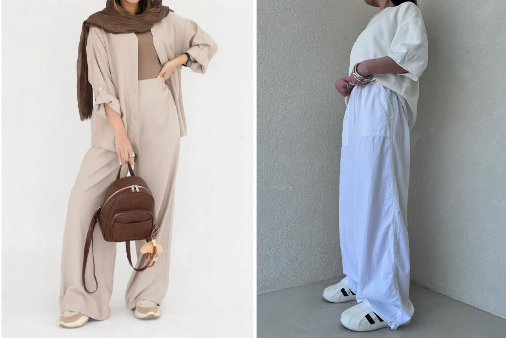 شلوار بگ در استایل تابستانی