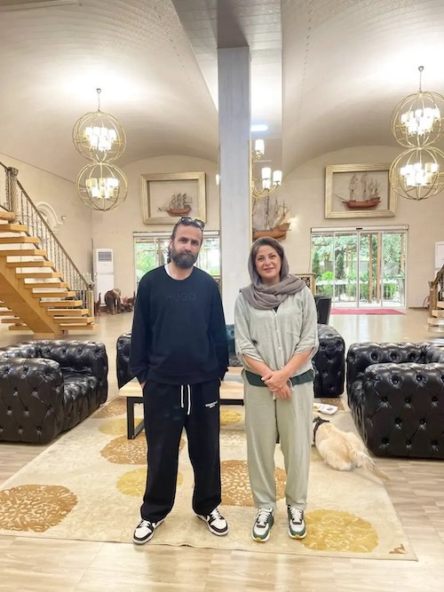 استایل سفر طناز طباطبایی