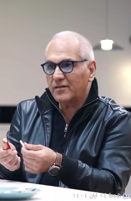 ساعت کلکسیونی مهران مدیری