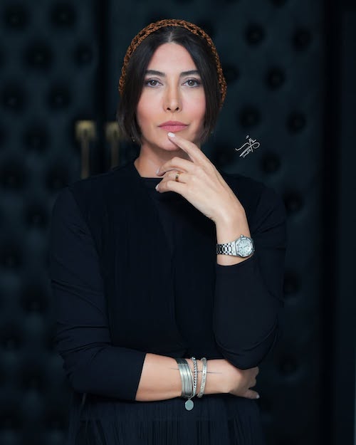 استایل مشکی فریبا نادری