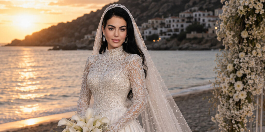 ۵ پیش‌بینی برای لباس عروس جورجینا رودریگز؛ همسر رونالدو در عروسی چه می‌پوشد؟