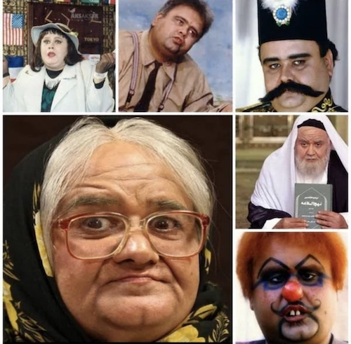 گریمهای ماندگار اکبر عبدی