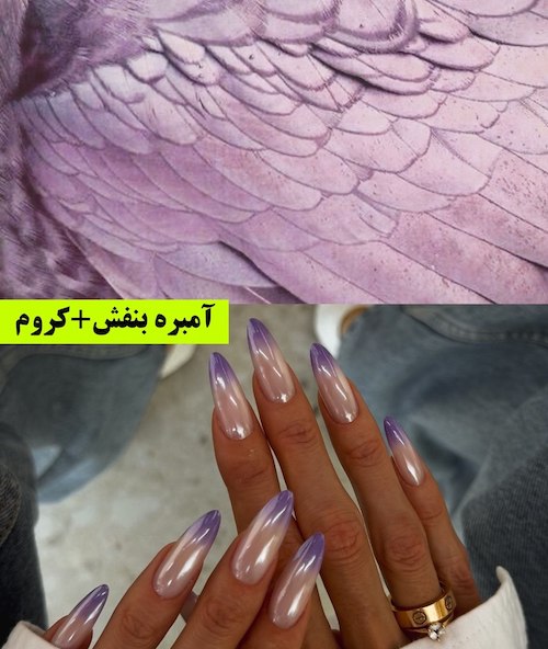 ناخن کرومی ترند