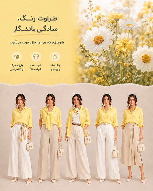 رنگ طبیعت در استایل