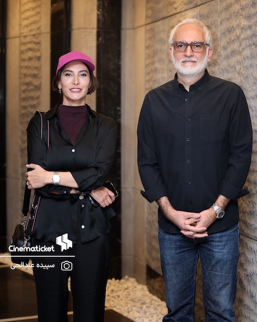 نادری در اکران فیلم سقف