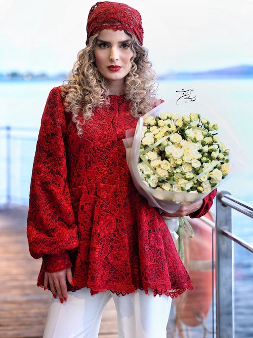 قرمز و سفید غزاله