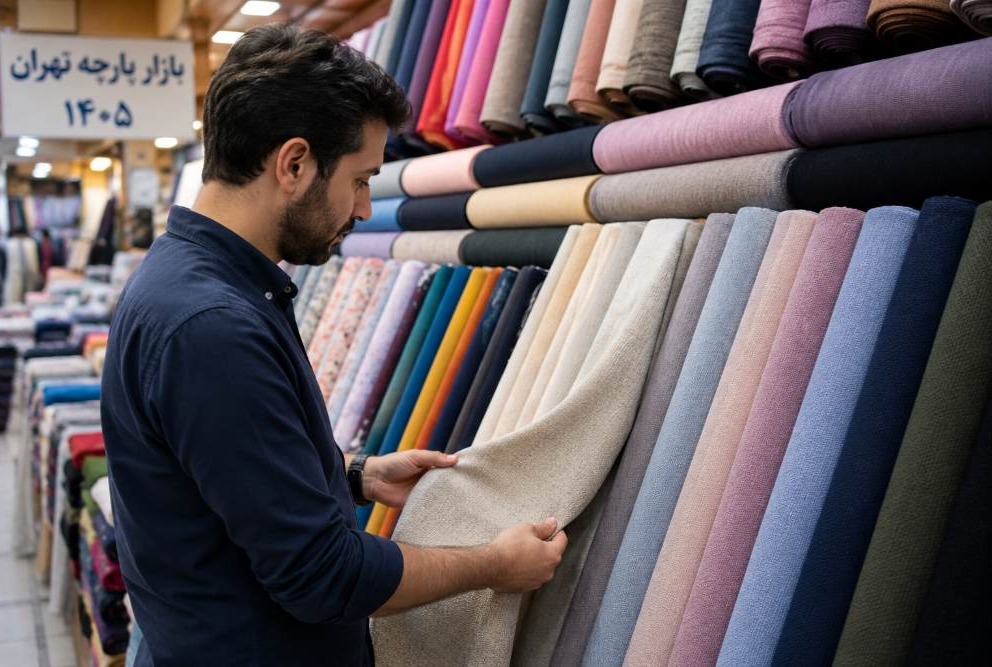 تولیدکنندگان پوشاک در بازار پارچه تهران دنبال چه پارچه‌هایی هستند؟