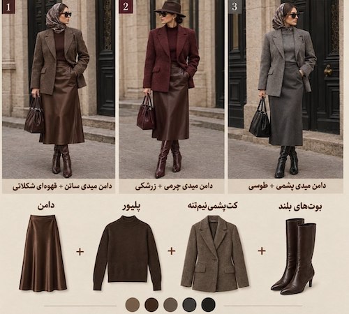 فرمول‌های استایل پاییزی شیک