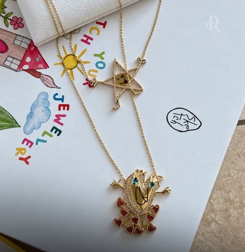 جواهرات نقاشی کودکان کیارا