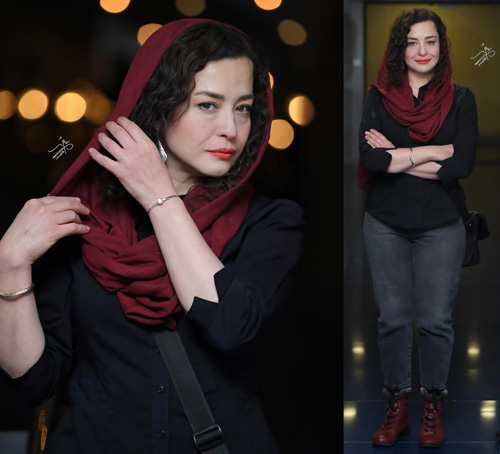 استایل رنگی پاییزی بازیگران