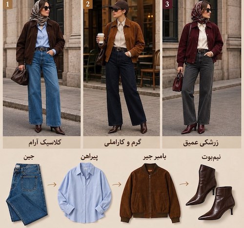 فرمول‌های استایل پاییزی شیک