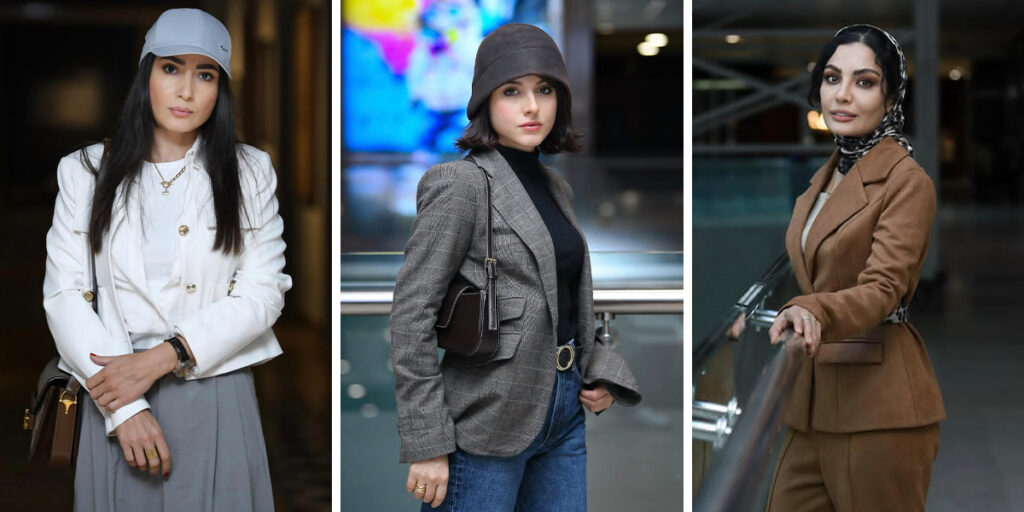 استایل رنگی پاییزی بازیگران