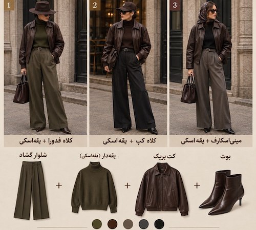 فرمول‌های استایل پاییزی شیک