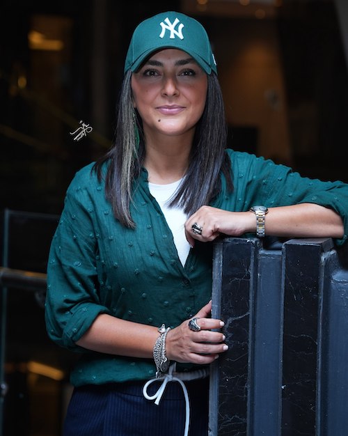 استایل سبز متفاوت هدی