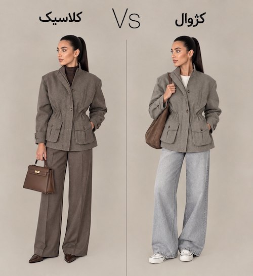 تبدیل کلاسیک به کژوال