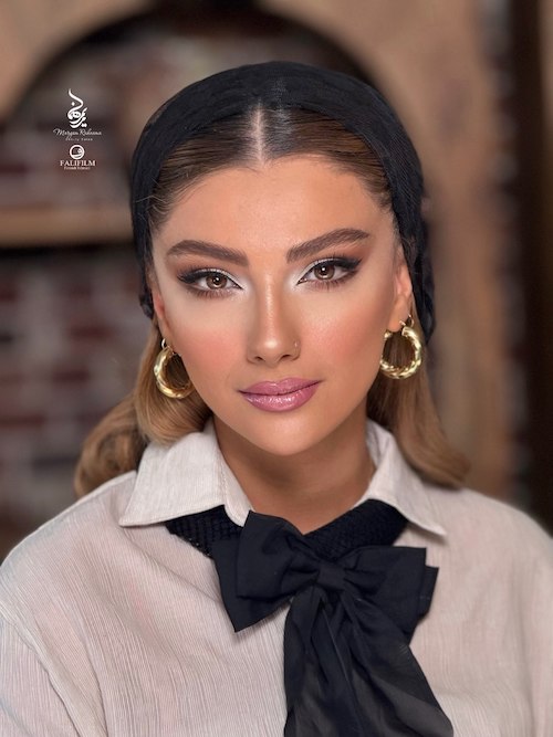 آرایش عقدکنان محیا دهقانی
