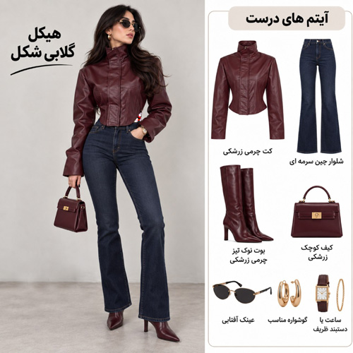 انتخاب کت چرم مناسب