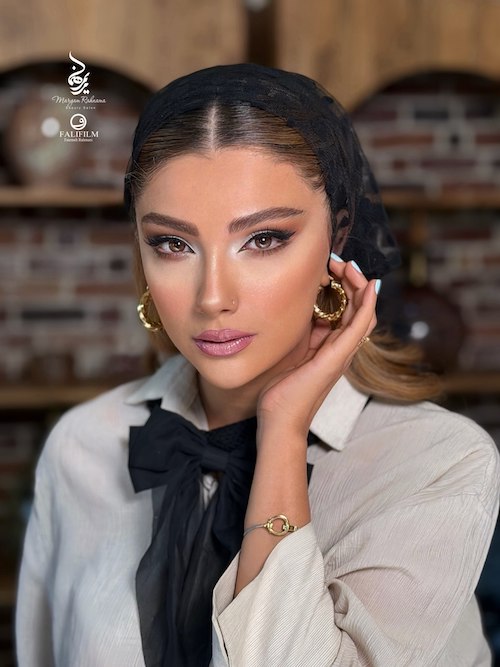 آرایش عقدکنان محیا دهقانی