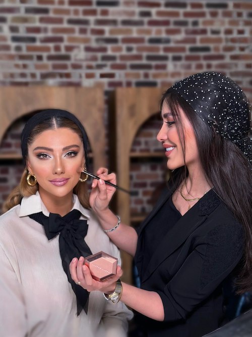 آرایش عقدکنان محیا دهقانی