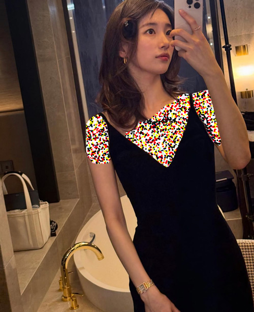 استایل مشکی به سوزی