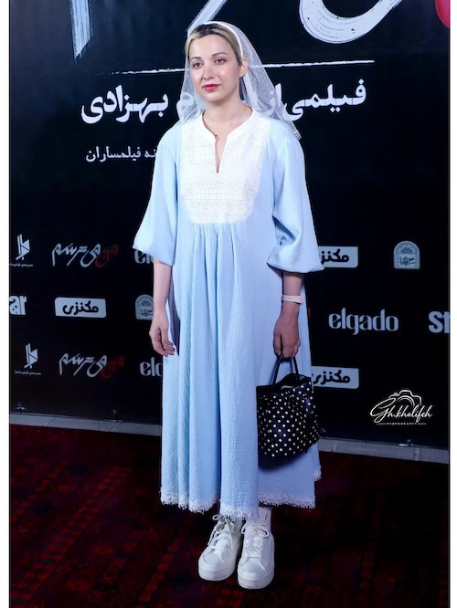 پیراهن جنجالی روشنک گرامی