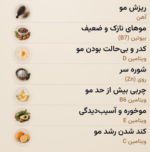 رازهای پنهان در سلامت مو