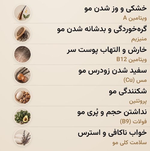 رازهای پنهان در سلامت مو