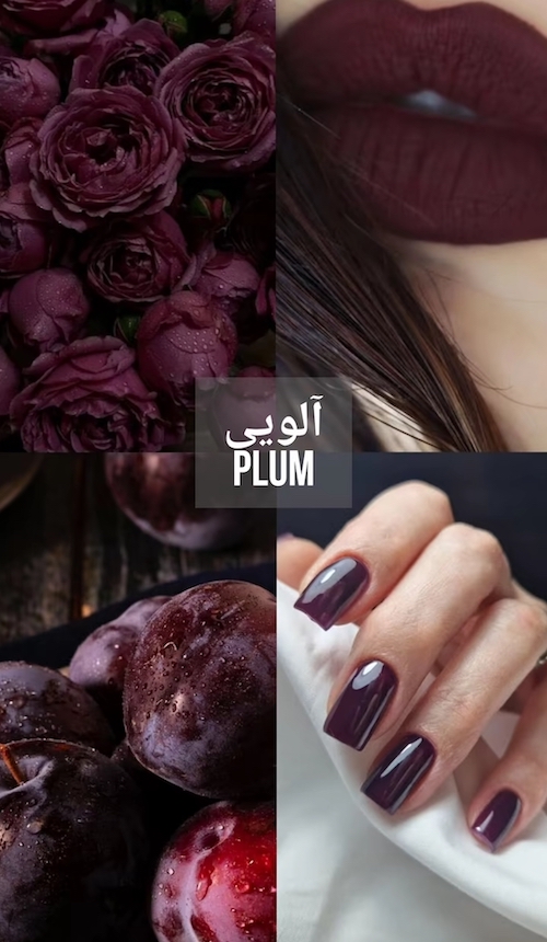 پالت رنگی ترند پاییز
