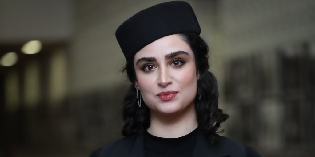 استایل شیک هانیه غلامی با دوخت بد خیاط خراب شد!