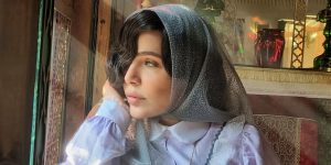 نیم‌تاج «بامداد خمار» و آرایشی کلاسیک که دل منصور خان قصه را می‌برد