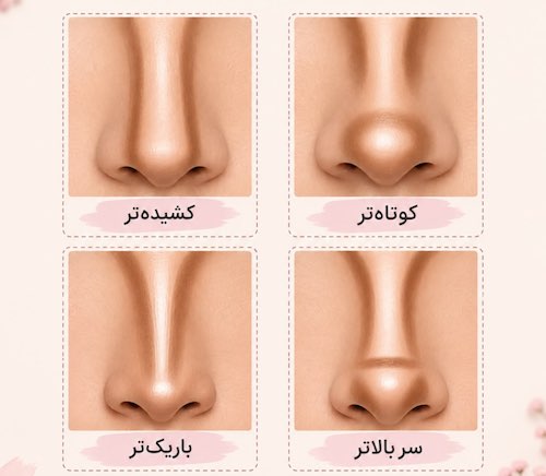 آموزش کانتور بینی