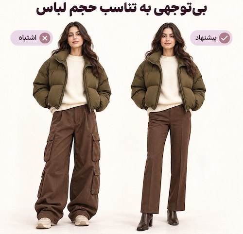 اشتباهات در استایل پاییزی