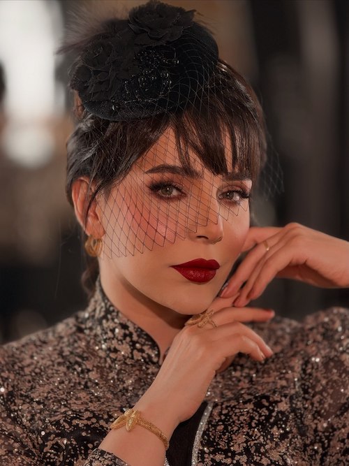 آرایش کلاسیک زهرا فراهانی